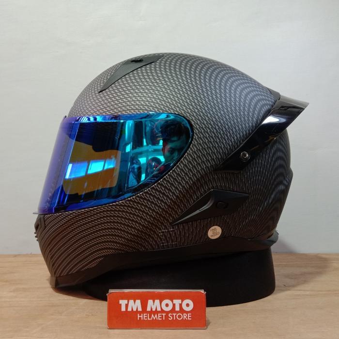 Snail Ffs1 Electric Carbon Matt . Revo Blue