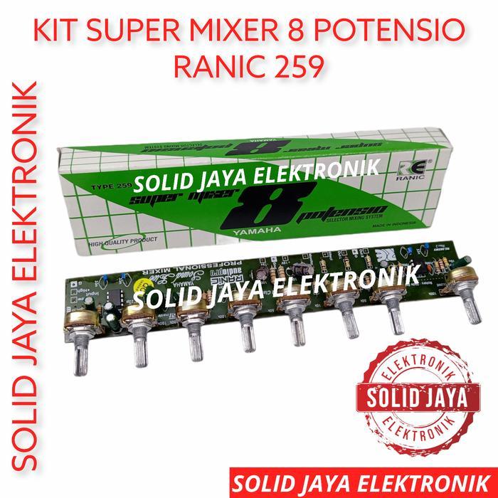 SALE KIT SUPER TONE CONTROL MIXER 8 POTENSIO YAMAHA MIXING RANIC 259 TERMURAH