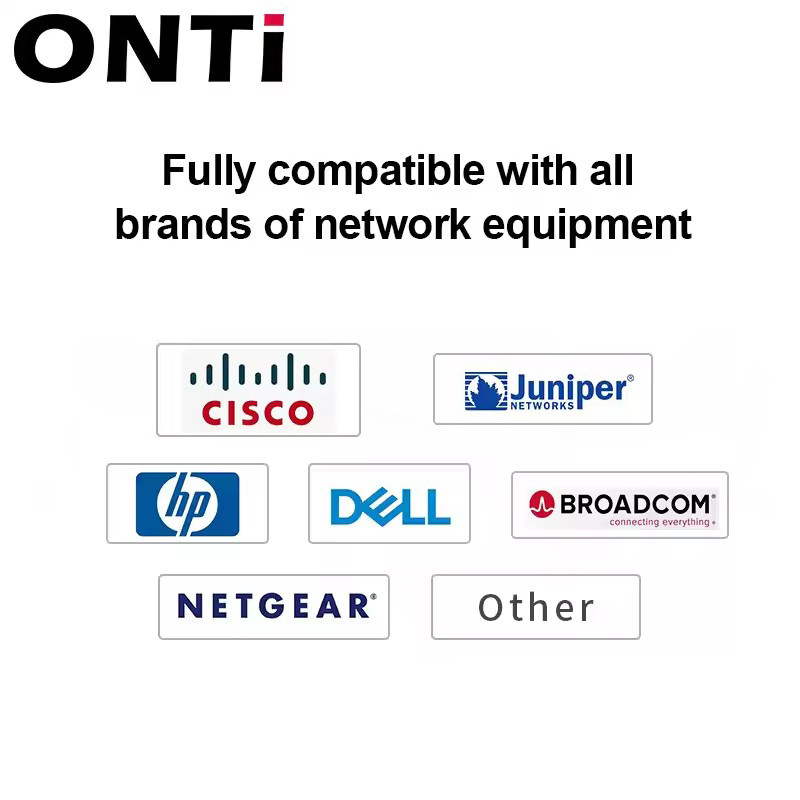 ONTi 10G SFP+ AOC Cable - 10GBASE Active Optical SFP Cable , 1-100M, for