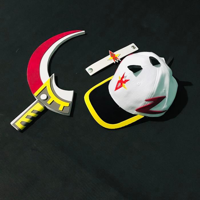 Topi boboiboy supra plus pedang 1