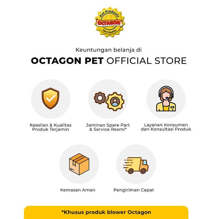 Kandang Octagon - Kandang Kucing Tingkat 2 Uk. 93x62x78cm Kandang 2 Lantai C-03