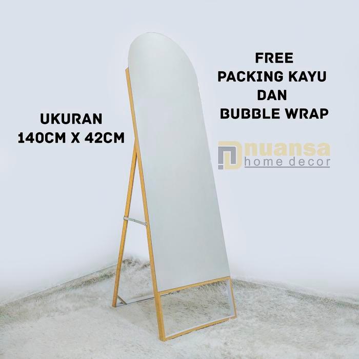 Standing Mirror Full Body - Cermin Full Body - Cermin Rias - Cermin Badan - Standing Mirror Populer