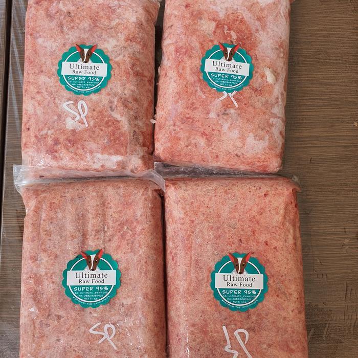Daging Super Raw Food Daging Ayam Giling Buat Puppy/Anjing / Kucing