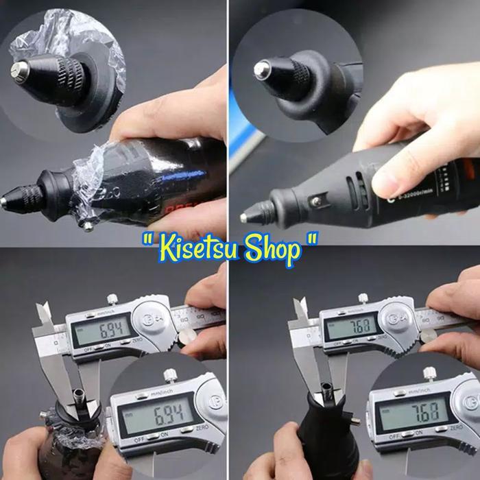 JT READY KEYLESS CHUCK / KEPALA BOR KEYLESS BOR MINI DRILL GRINDER UNIVERSAL