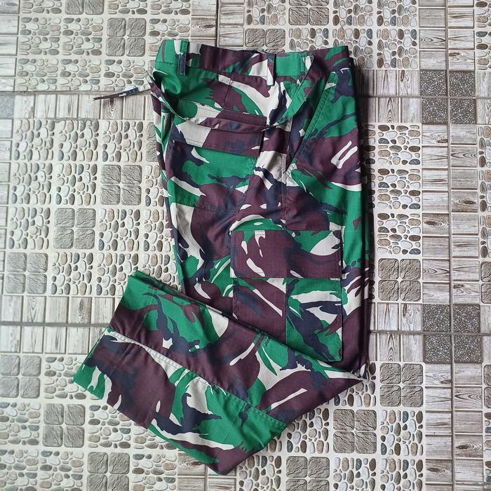 Baju Seragam PDL Loreng TNI Sritex Wool Spek Pejabat Jahitan Tailor