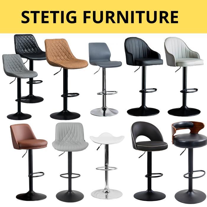 KURSI BAR CAFE / BANGKU TINGGI HIDROLIK / BARSTOOL TINGGI / KURSI CAFE / KURSI BAR TINGGI /