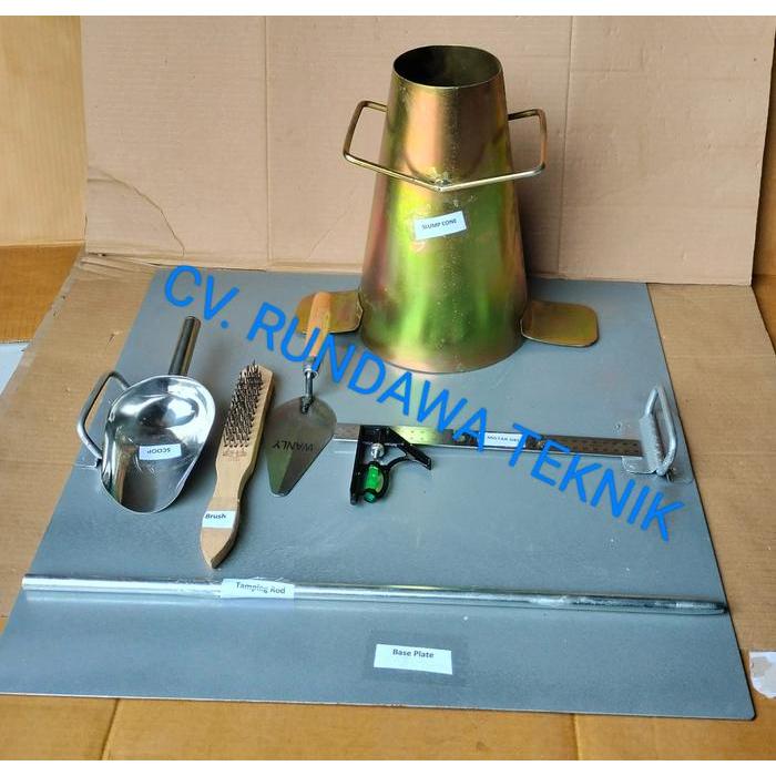 Jual Slump Test Set / Alat Slump Test Set / Slump Test 1Set