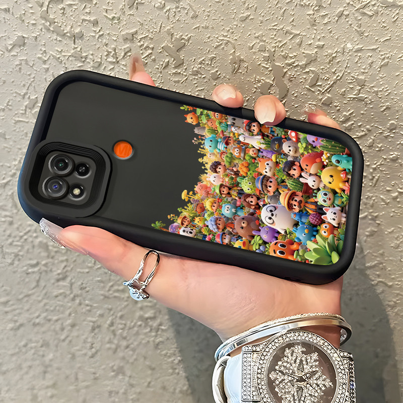 Casing Hp Untuk Xiaomi Redmi 9C Redmi 9C NFC Redmi 10A POCO C31 Case Kumpulan Karakter Kartun Cesing
