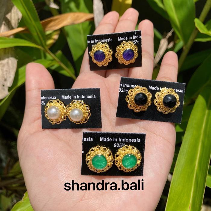 best produk] Subeng Giwang Alpaka Bali Bulat Murah