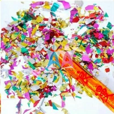 Super Panjang Confetti Foil 60Cm Convetti Popper Confeti Tabur Taburan
