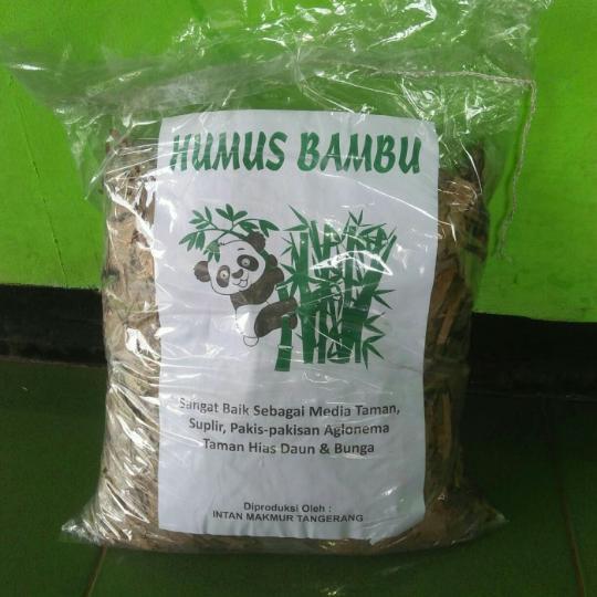 Media Humus Daun Bambu Kering