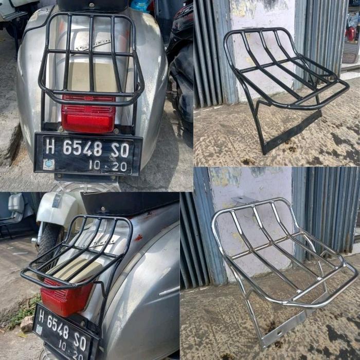 Backrack Rak Belakang Vespa Super Sprint Klasik