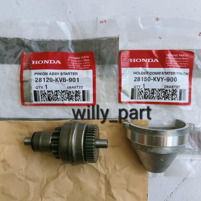 GIGI PINION GRANAT STATER / TUTUP GRANAT STATER VARIO BEAT SPACY KARBU