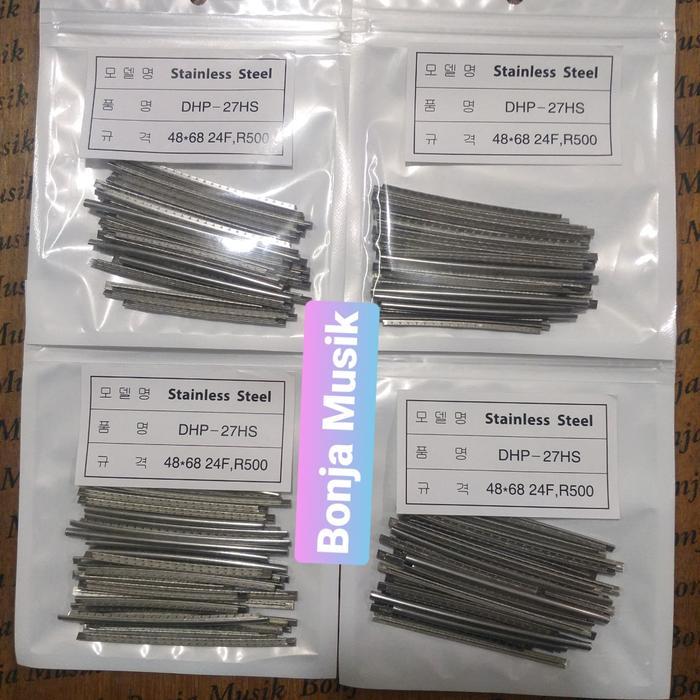 Fret Stainless Steell Fret Wire Premium 24 Fret. 27 Hs Not Fret Jescar Populer