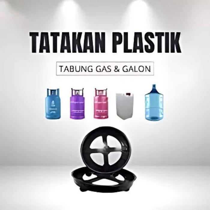 "New" NIKITA Lori Troli Roda Tabung Gas Elpiji Tatakan Gas Galon Multifungsi Serbaguna dengan Tali
