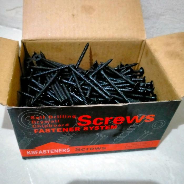 "New" sekrup gypsum 5cm sekrup gipsun 6 x 2 1dus sekrup gipsun 2 inchi