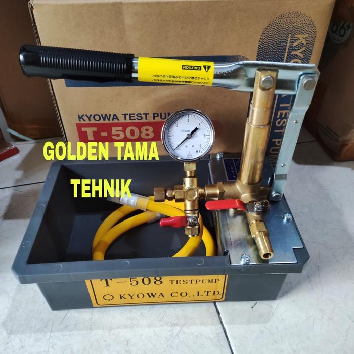 TEST PUMP MANUAL KYOWA 50 BAR KYOWA T 508