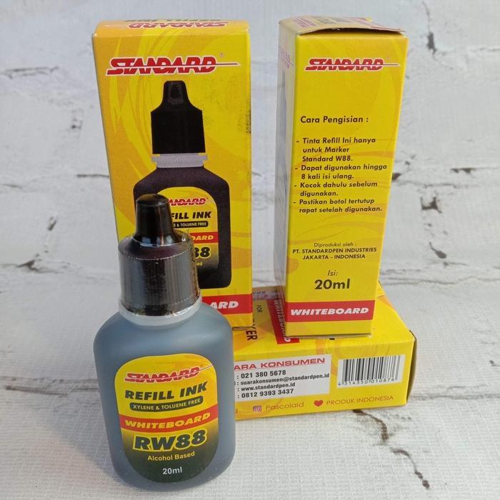 "New" Refill Tinta Spidol Papan Tulis Whiteboard Standard RW-88