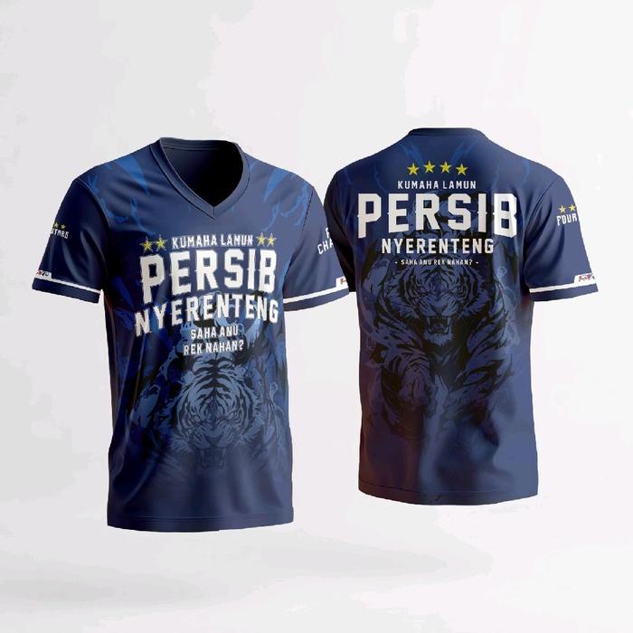 Jersey Persib NYERENTENG Jersey Persib juara / Jersey Persib Champion Vintage Persib / Jersey Retro