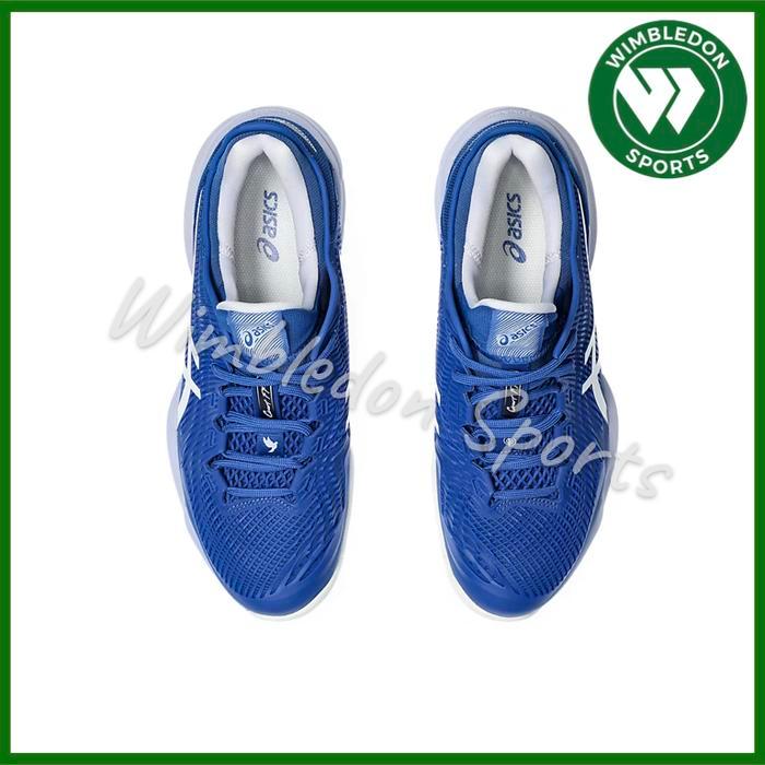 READY Sepatu ASICS COURT FF 3 NOVAK Asics Blue /Sepatu Tenis Asics Court FF3