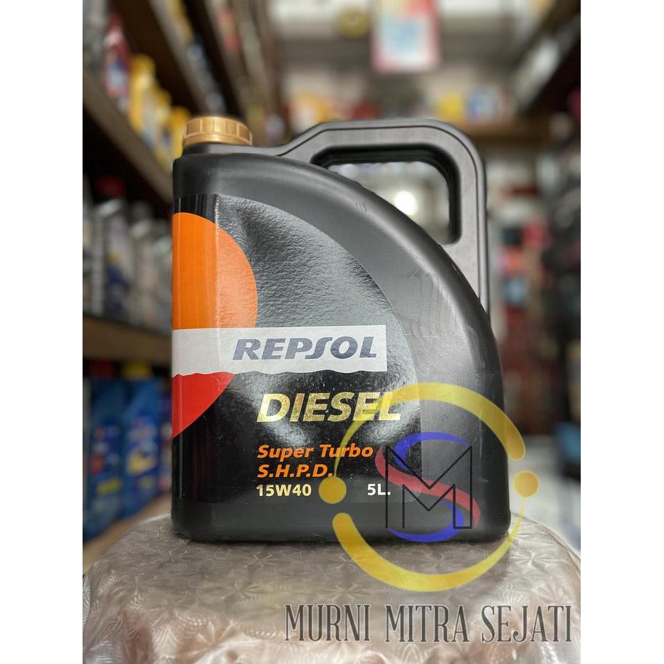 REPSOL DIESEL SUPER TURBO SAE 15W-40 15W40 15 W 40 5 L