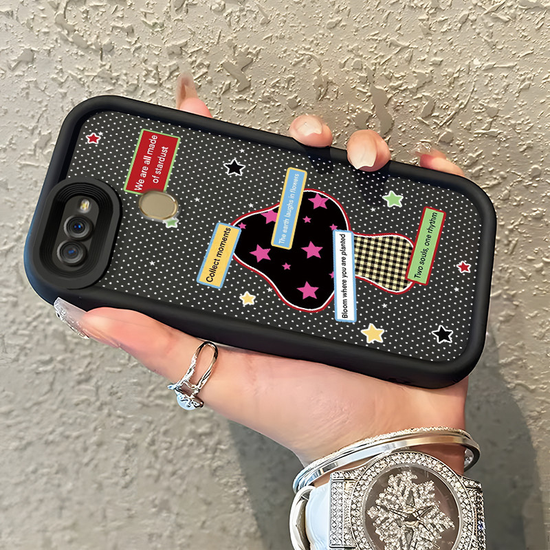 Casing Hp OPPO A7 OPPO A5s OPPO A12 OPPO A12S A11k Case Casing HP melukis jamur Pola kasus ponsel ta