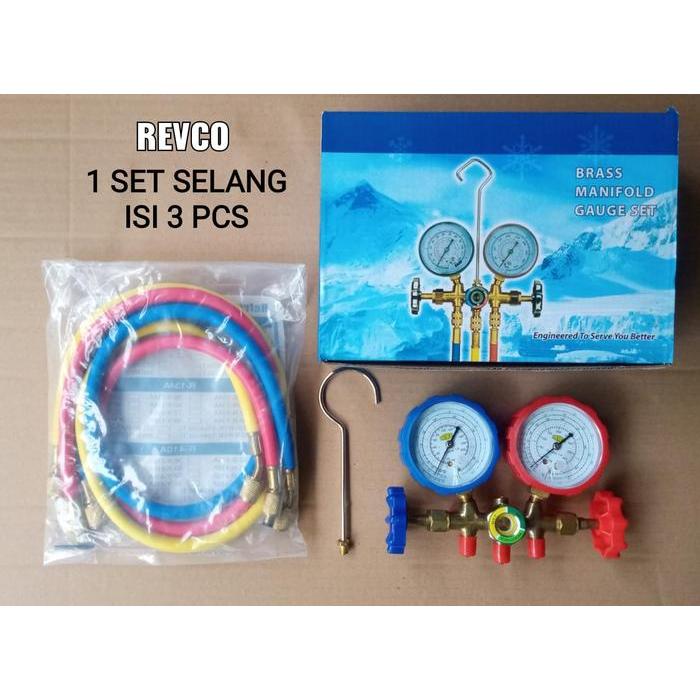 Testing Manifold Pressure Gauge AC Double Revco