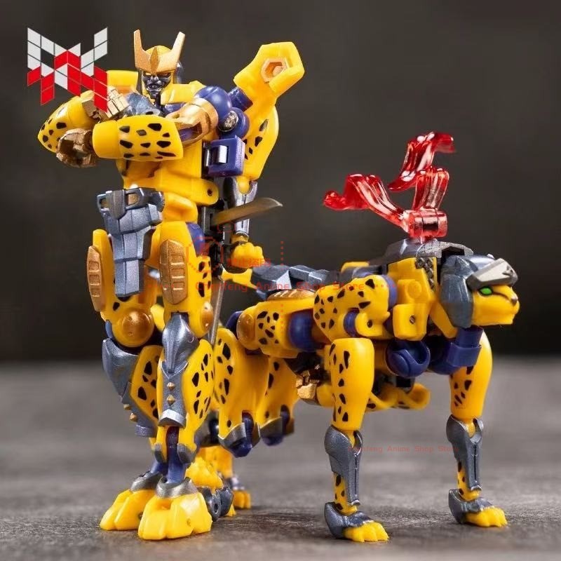 In Stock Iron Factory Ex76 Yellow Leopard Warrior Thunder Leopard Walking Thunder Teeth Original