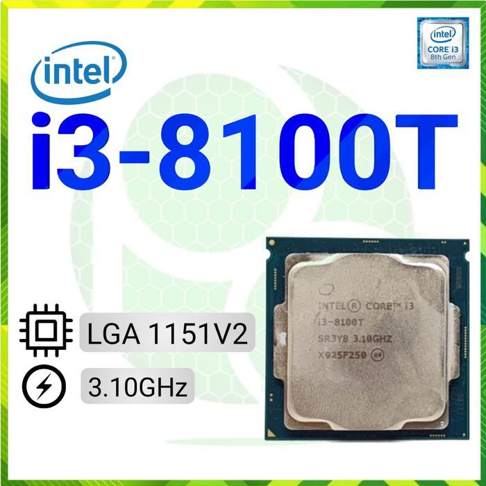Intel i3 8100T 3.10GHz CPU Processor