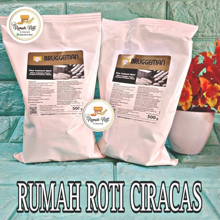 BRUGGEMAN FLOUR BAHAN PANGAN CAMPURAN TEPUNG 500GR GOLD IMPROVER PELEMBUT ROTI