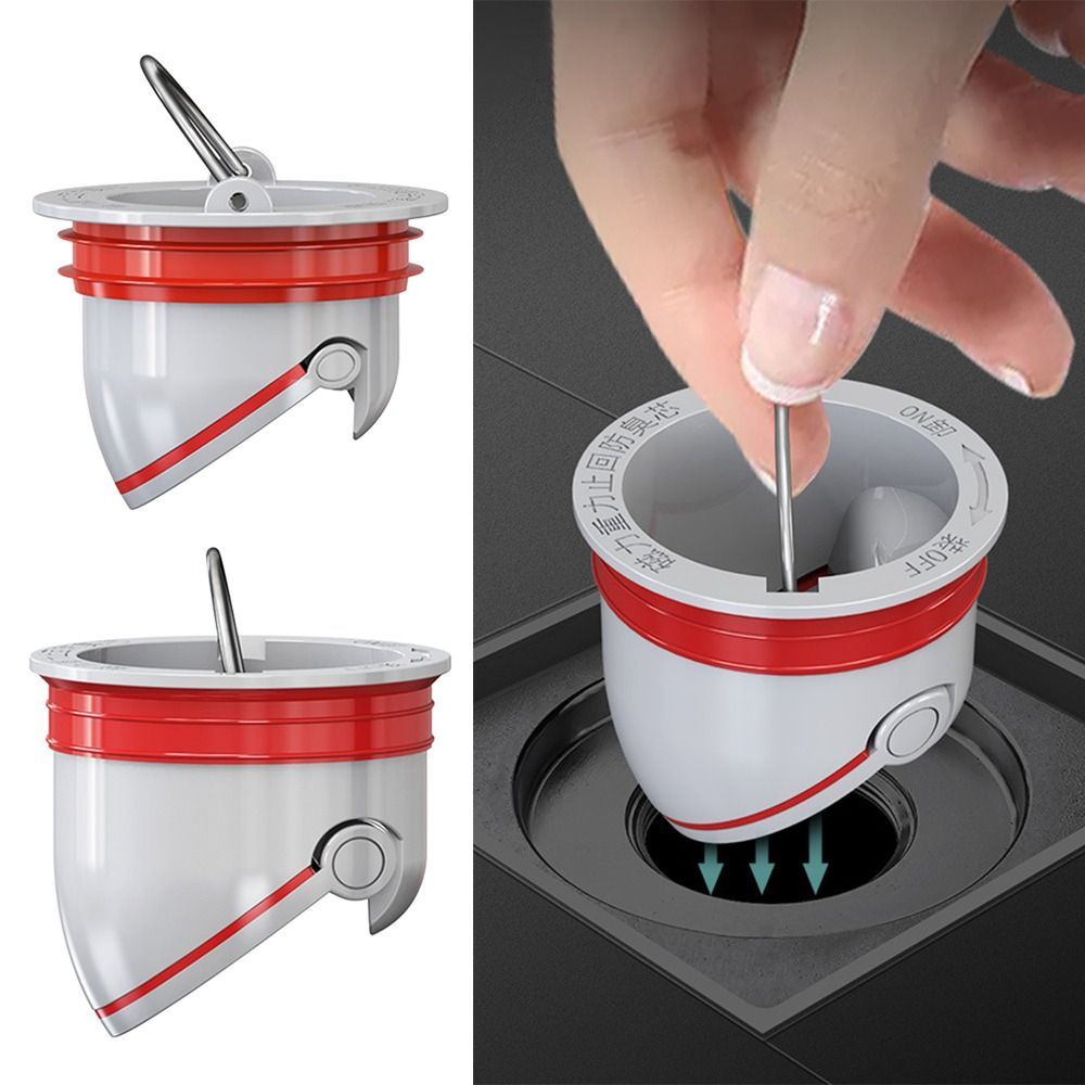 Anti Odor Drain Cover One Way Valve Floor Drain Colander Insect Prevention Seal Stopper Sewer