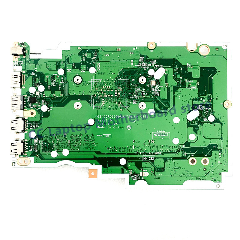 Nm-C821 For Ideapad 3 15Ada05 Ideapad 3 17Ada05 Laptop Motherboard With 3050U/R3/R5/R7 Cpu Ram 4Gb