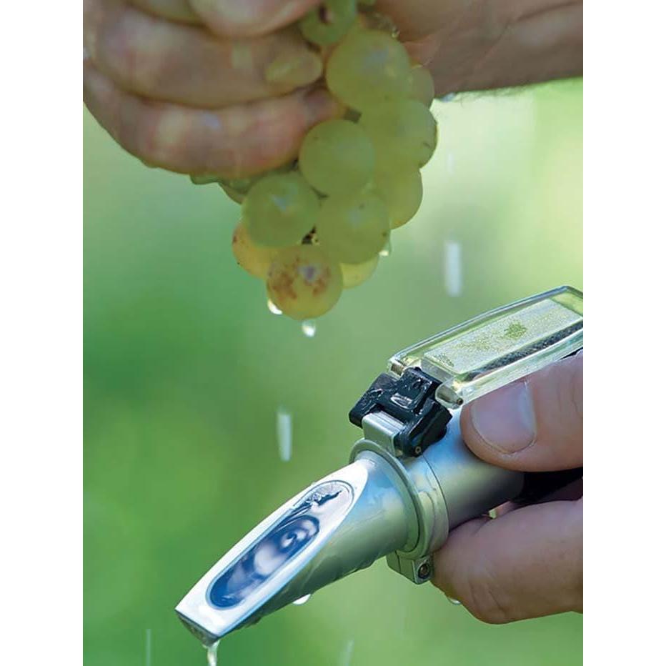Refractometer Wine, Jus Buah - Skala Oechsle, Brix, Babo Refraktometer