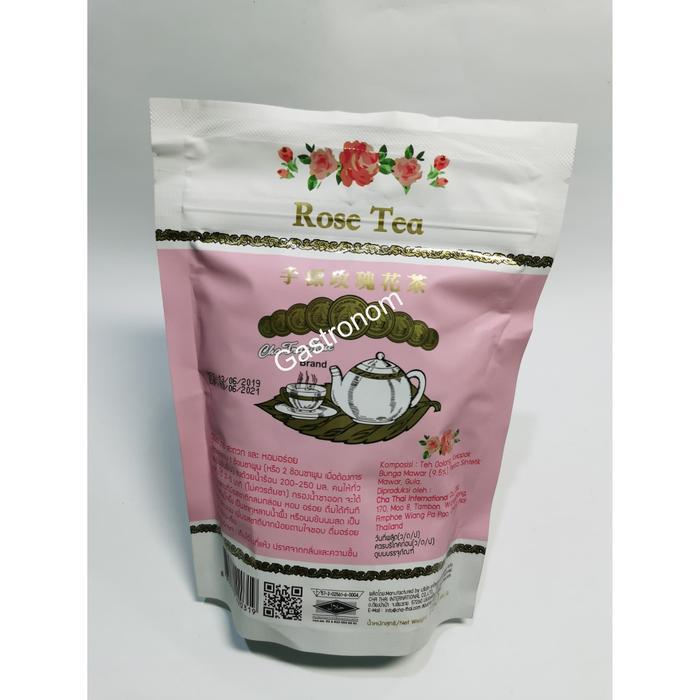 Thai Rose Tea Chatramue 150 Gr / Rose Tea / Teh Mawar Tbk