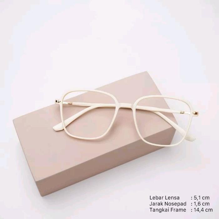 kacamata wanita antiradiasi blueray kacamata wanita kotak plastik Frame Lensa