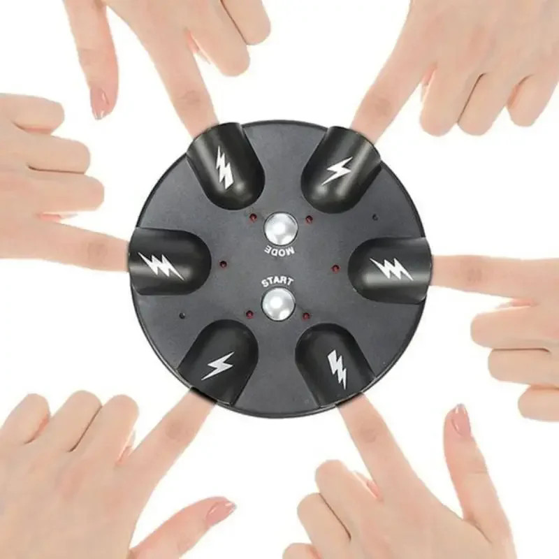 Kid Toy Electric Shock Finger Party Social Game Machine Shocking Roulette Lie Detector Test
