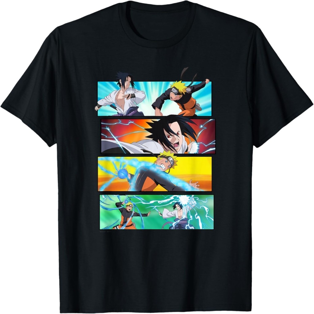 Naruto Shippuden Naruto vs Sasuke T-Shirt