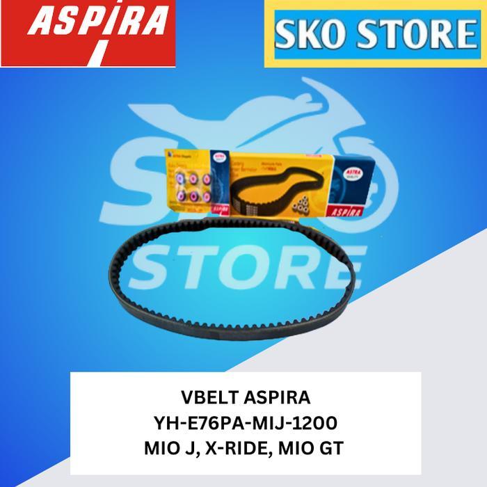 V-BELT SET YH-E76PA-MIJ-1200 ASPIRA ORIGINAL V-BELT MIO J, X-RIDE, MIO