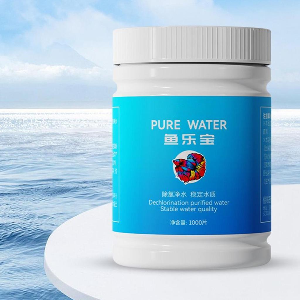 Aquarium Water Clarifier Portable Water Purification Tablets For Fish Tank Purification Cleaner