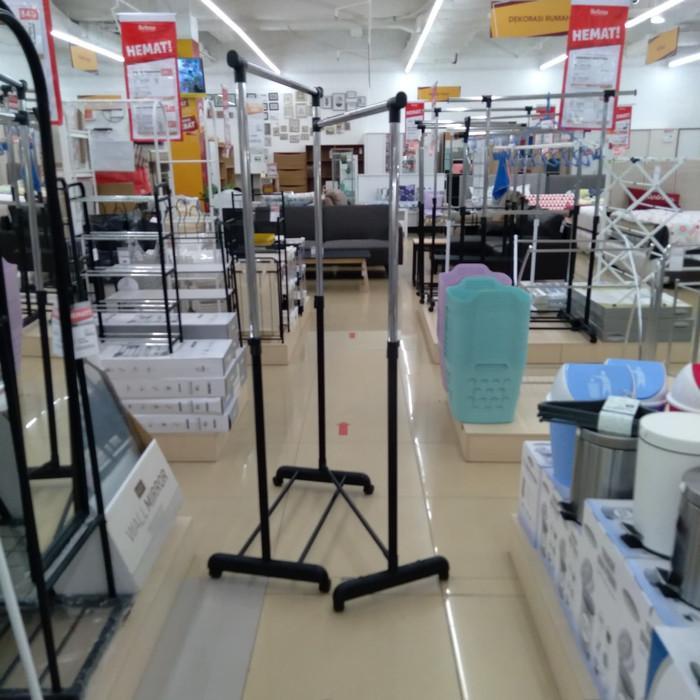 Jemuran informa rak gantungan baju flip