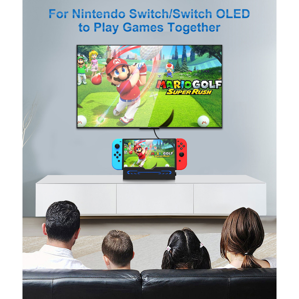 Switch Docking Station For Nintendo Switch OLED/Nintendo Switch Accessories,Portable TV Docking