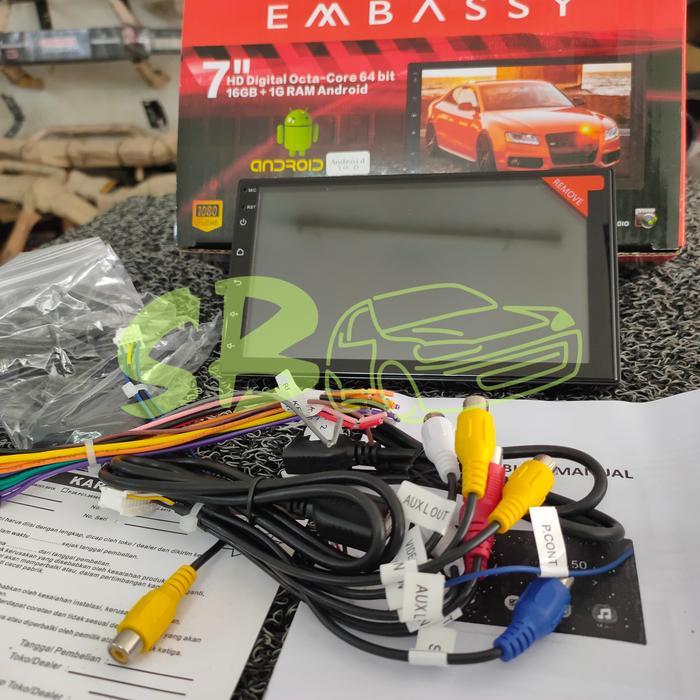 Headunit Android 7 Inch Ram 1 16 Gb Universal Double Din Tape Mobil