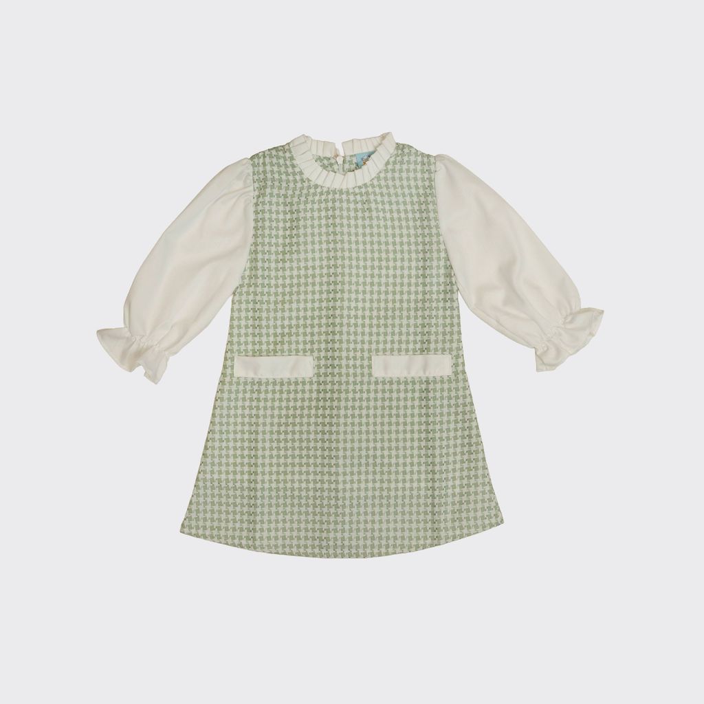 NZ BEAR PLC DRESS MOTIF HOUNDSTOOD