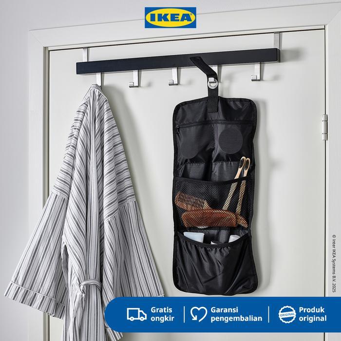 Ikea Foderskopa Tas Pengatur Kabel Serbaguna Hitam Kain