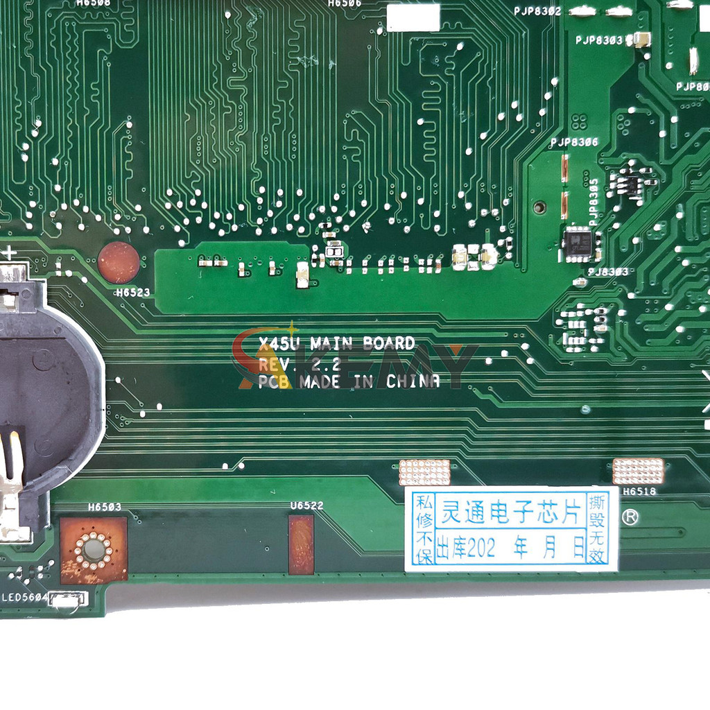 X45U Laptop Motherboard For ASUS VivoBook A45U K45U X45U X45U Notebook Mainboard With CPU 100% tests