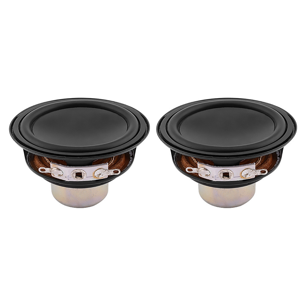 AIYIMA 2Pcs 2.5 Inch Midrange Bass Speaker 6 Ohm 20W Woofer Loudspeaker Neodymium Magnetic Audio