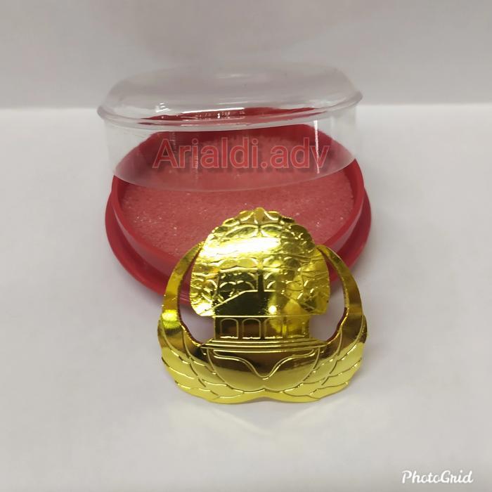 pin korpri eching sepuh emas magnet