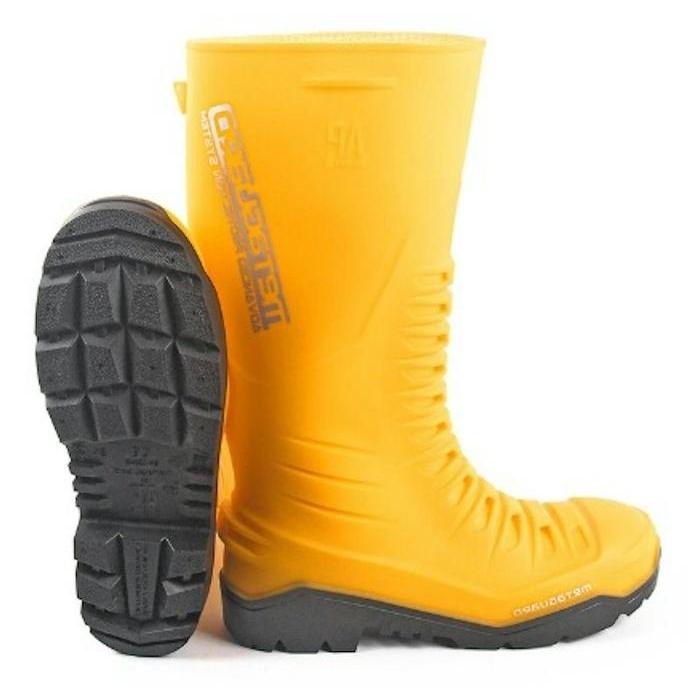 "New" AP Boots Safety Metaguard Size 39-43 Sepatu Boots Safety AP Metaguard Toe Cap Besi Karet