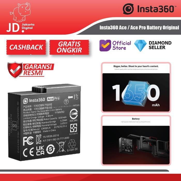 Insta360 Ace / Ace Pro Battery Original - Rechargeable Battery Ace Pro