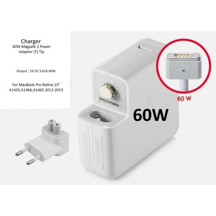 Charger Casan Macbook Pro Retina 13" 2012-2015 MD212 MD213 ME662 ME864 ME865 ME866 MGX72 MGX82 MGX92